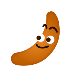 バナナ状
